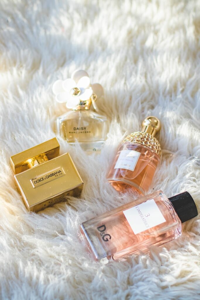 Assorted Brands Fragrance Bottles