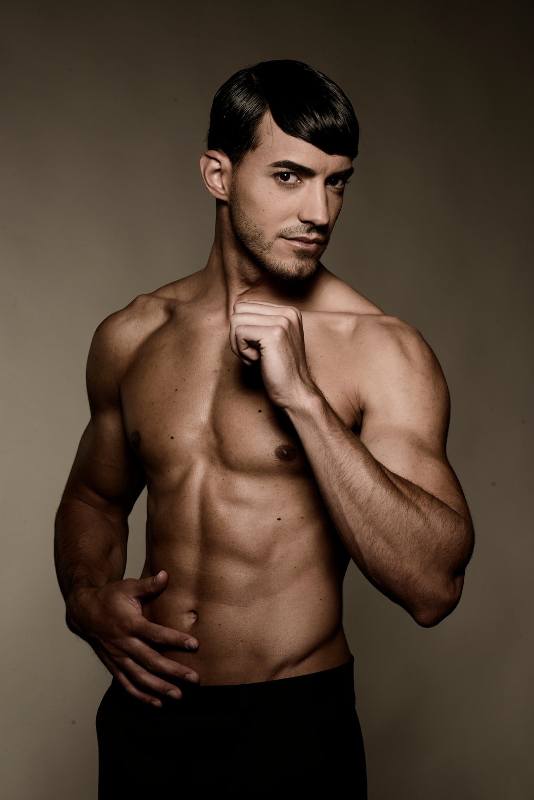 Conclusion by Perfume Brands topless man wearing black shorts