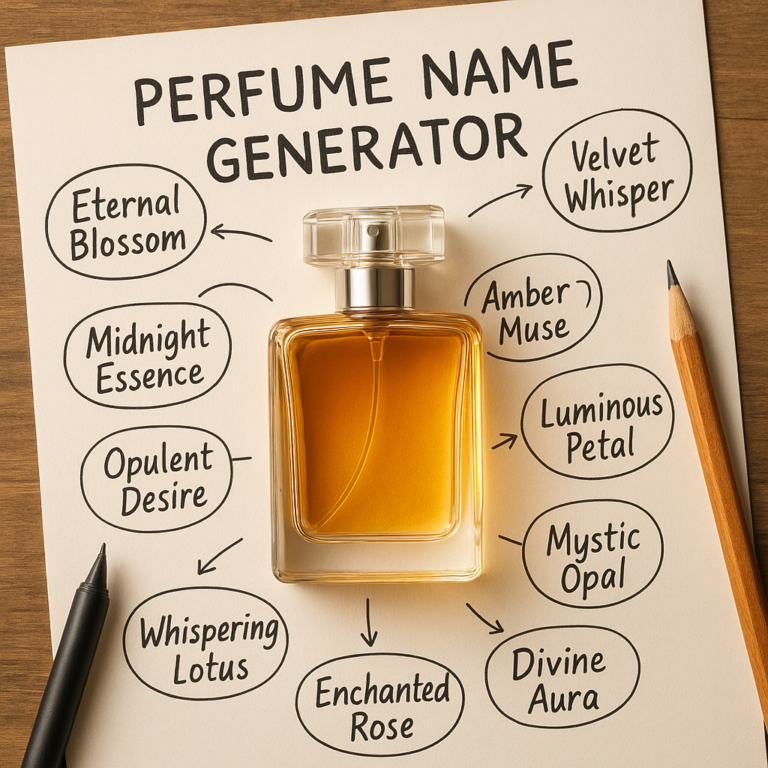 Featured image for 101 Perfume Name Generator Ideas to Spark Your Scent Story 2026